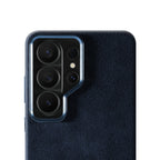 Samsung Galaxy S26 Ultra - Alcantara Case - Navy Blue