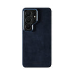 Samsung Galaxy S26 Ultra - Alcantara Case - Navy Blue