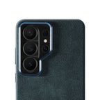 Samsung Galaxy S26 Ultra - Alcantara Case - Navy Blue