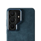 Samsung Galaxy S26 Ultra - Alcantara Case - Ocean Blue