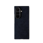 Samsung Galaxy Z Fold 7 - Alcantara Case - Navy Blue