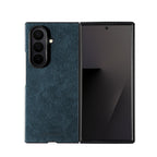 Samsung Galaxy Z Fold 7 - Alcantara Case - Ocean Blue