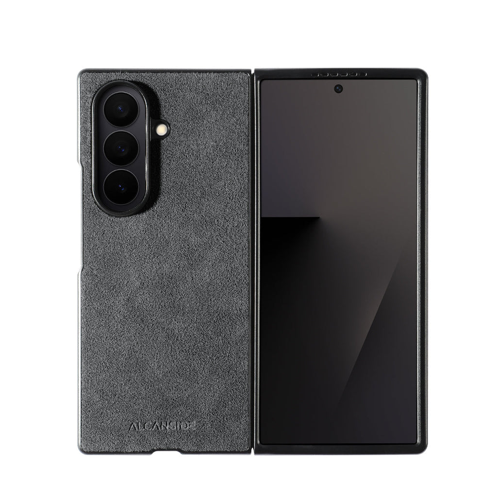 Samsung Galaxy Z Fold 7 - Alcantara Case - Space Grey