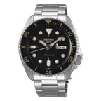 Seiko Men's Watch 5 Sports Black Automatic