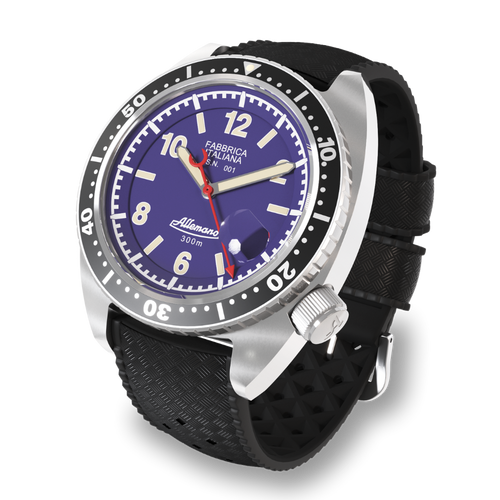Allemano 1973 Shark Diver Men's Violet Watch