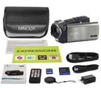 MINOLTA MN4K100Z 4K Ultra HD / 28 MP Camcorder w/10x Optical Zoom