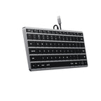 Schlanke, kabelgebundene W1-Tastatur mit Hintergrundbeleuchtung