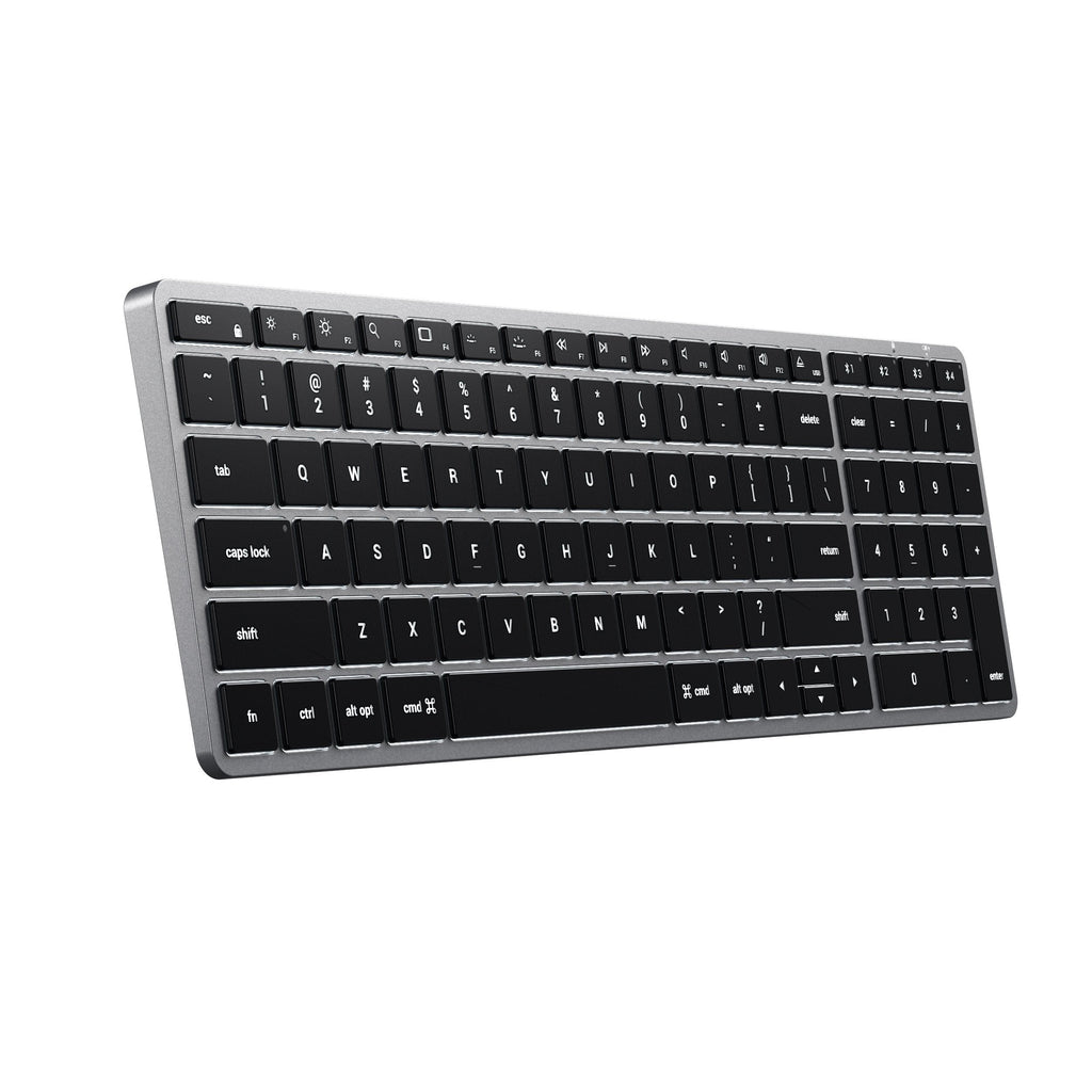 Slim X2 Bluetooth Tastatur mit Hintergrundbeleuchtung