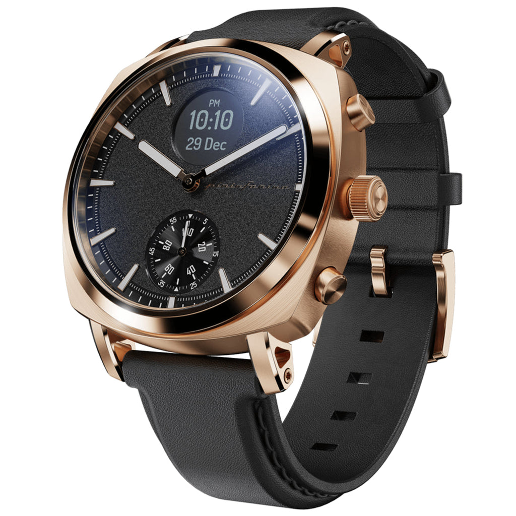Pininfarina Senso Hybrid Men's Black Smartwatch