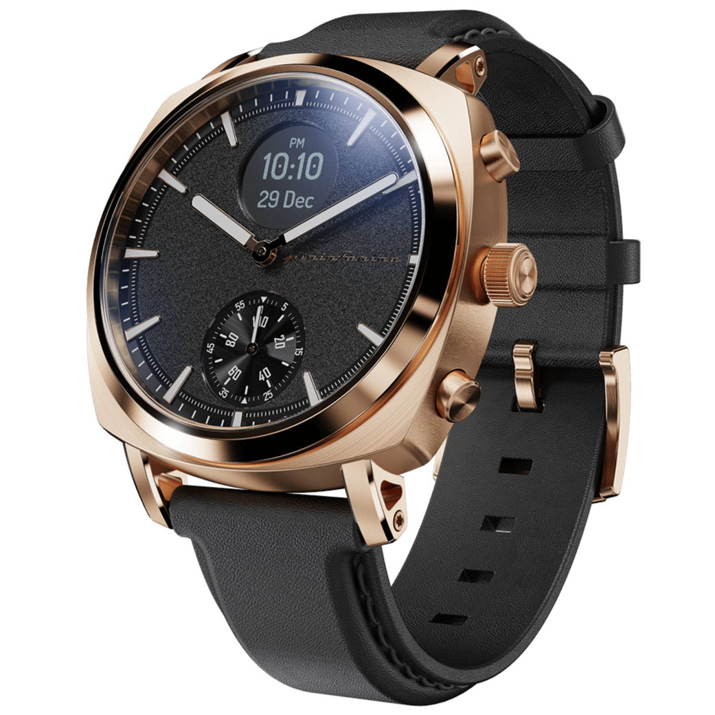 Pininfarina Senso Hybrid Men's Black Smartwatch