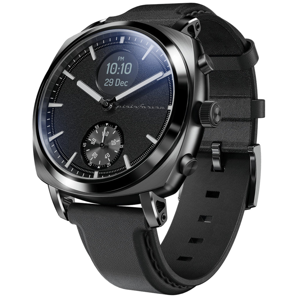 Pininfarina Senso Hybrid Men's Black Smartwatch