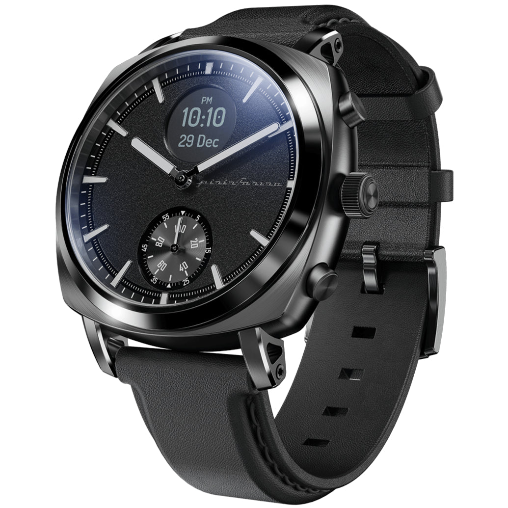 Pininfarina Senso Hybrid Men's Black Smartwatch