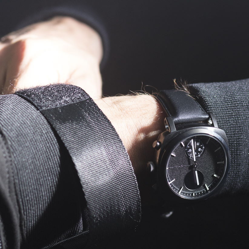 Pininfarina Senso Hybrid Men's Black Smartwatch