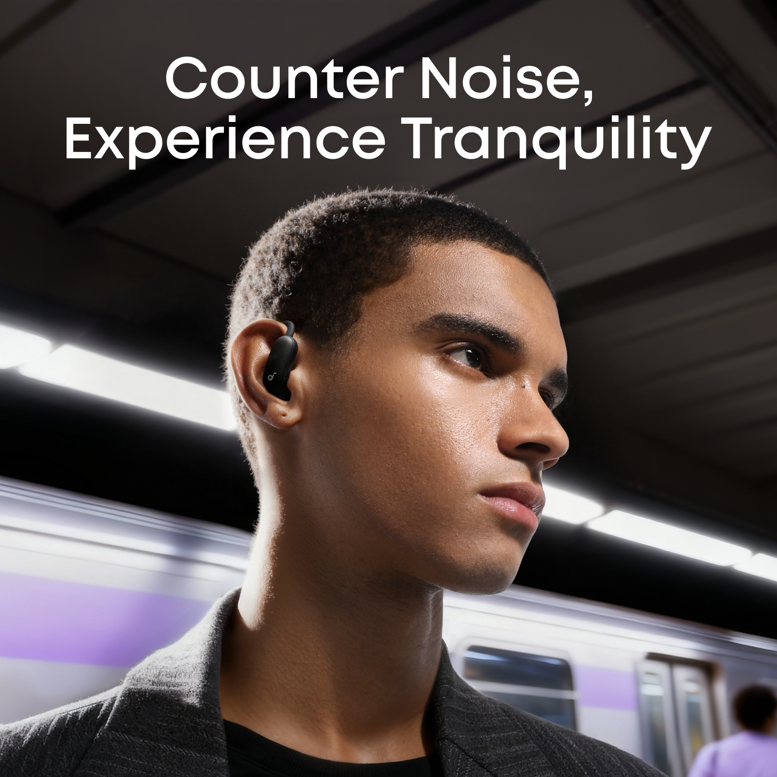 AeroFit 2 Pro Dual-Form Earbuds with Open-Ear and Active Noise Cancellation Form