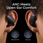 AeroFit 2 Pro Dual-Form Earbuds with Open-Ear and Active Noise Cancellation Form