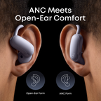 AeroFit 2 Pro Dual-Form Earbuds with Open-Ear and Active Noise Cancellation Form