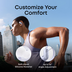 AeroFit 2 Pro Dual-Form Earbuds with Open-Ear and Active Noise Cancellation Form