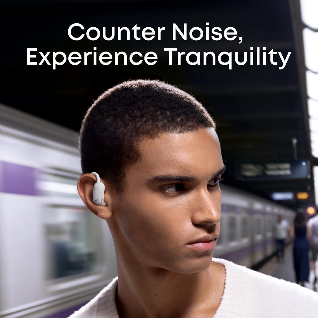 AeroFit 2 Pro Dual-Form Earbuds with Open-Ear and Active Noise Cancellation Form
