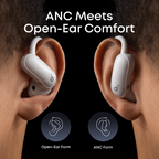 AeroFit 2 Pro Dual-Form Earbuds with Open-Ear and Active Noise Cancellation Form