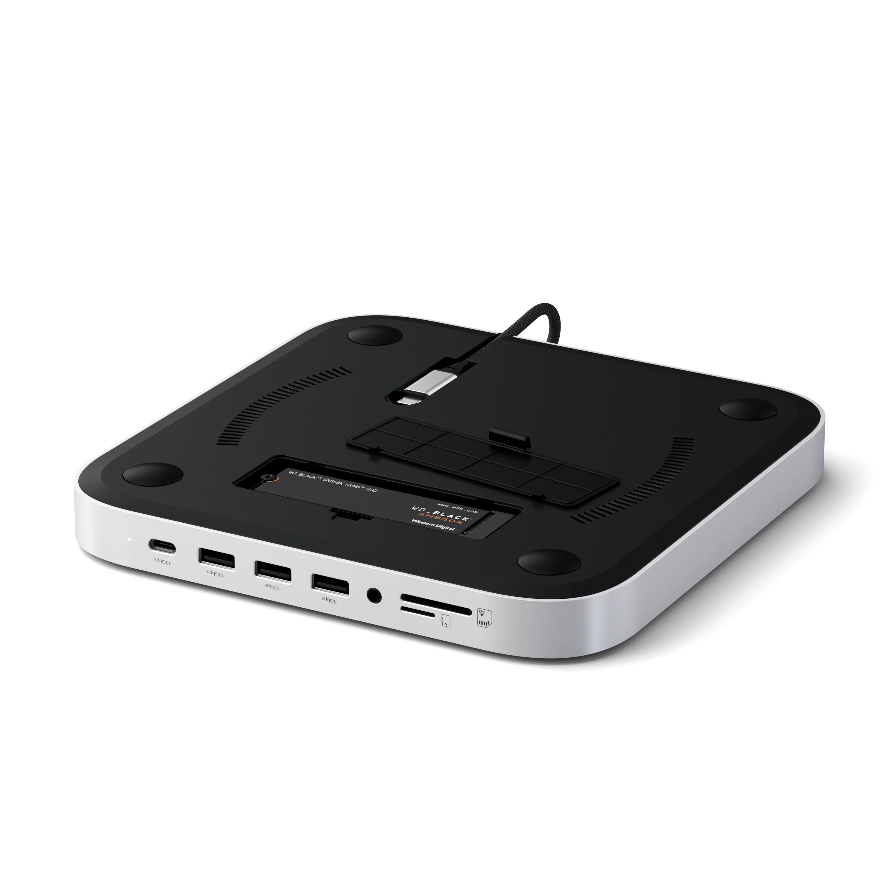 Stand & Hub For Mac Mini / Studio With NVMe SSD Enclosure