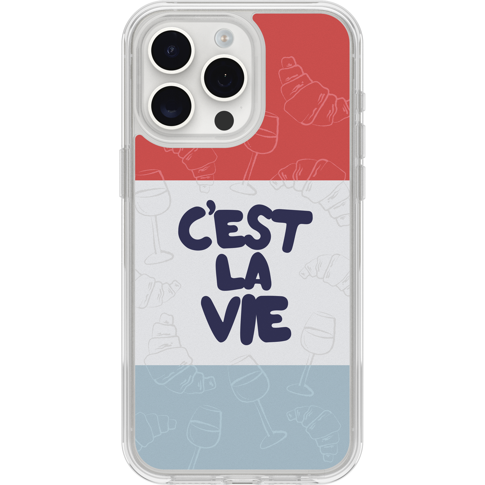 iPhone 15 Pro Max Symmetry Series Clear Case for MagSafe Summer Abroad