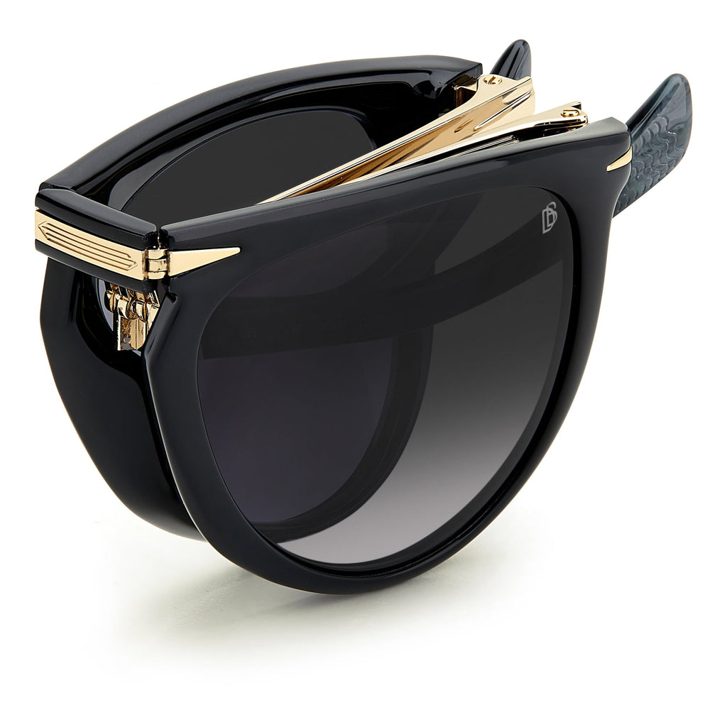 David Beckham DB 1039/S/FD 2M2 549O(DB1) Unisex Black Gold