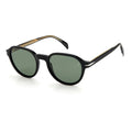 David Beckham DB 1044/S BSC 51O7(DB27) Men's Black Silver