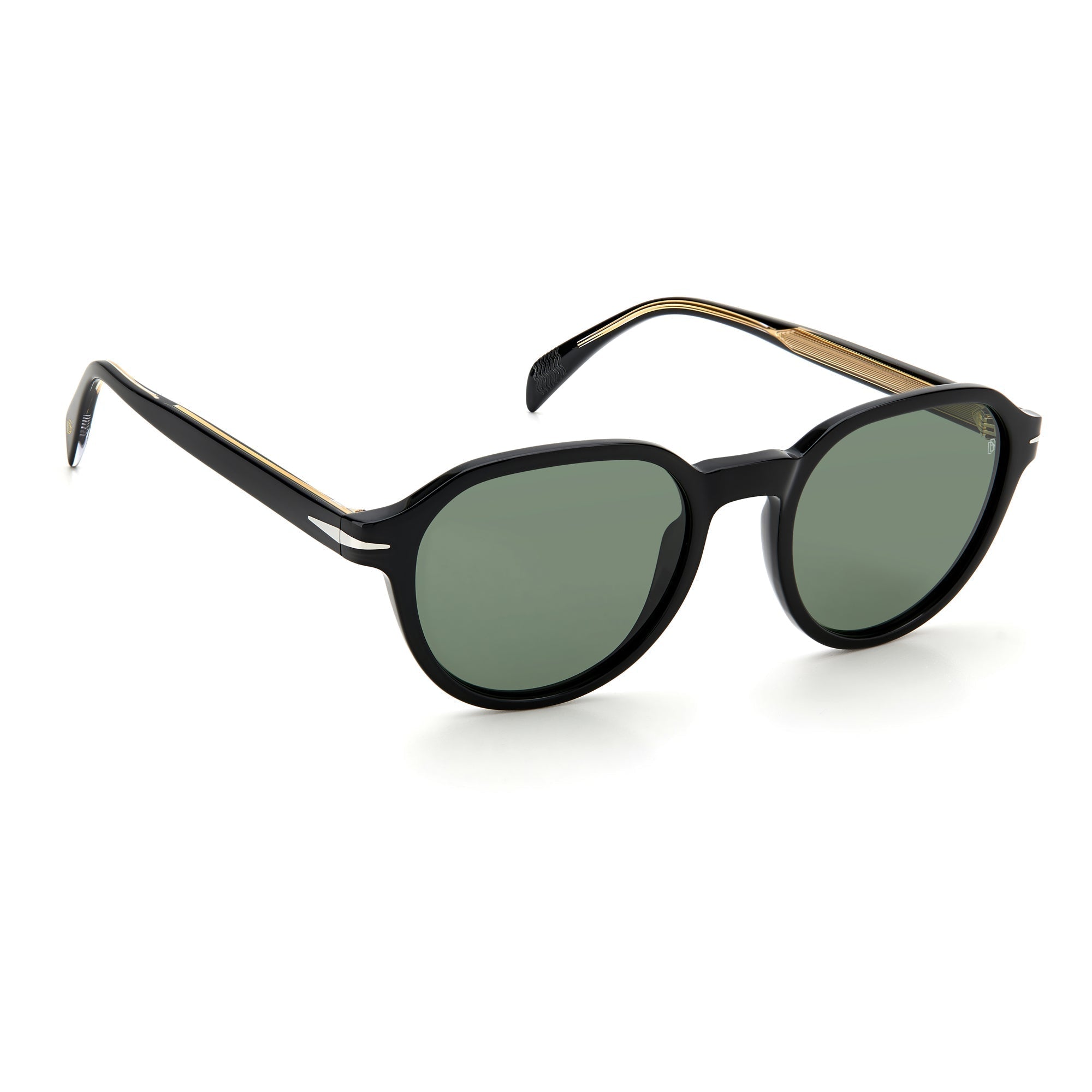 David Beckham DB 1044/S BSC 51O7(DB27) Men's Black Silver