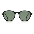David Beckham DB 1044/S BSC 51O7(DB27) Men's Black Silver
