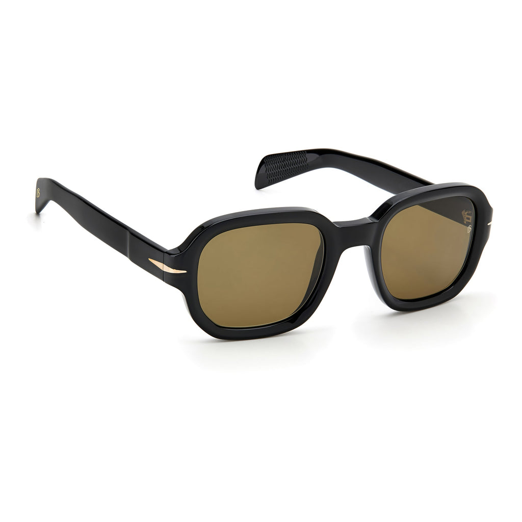 David Beckham DB 7042/S 807 50QT(DB35) Men's Black