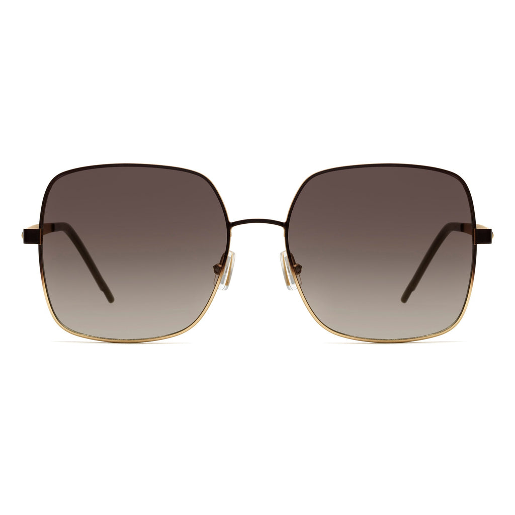 Hugo Boss 1160/S UFM 57HA(HB8) Women's Bwgd Grid Sunglasses