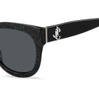 Jimmy Choo JILL/G/S DXF 54IR  (JC34) Women's Glt Black