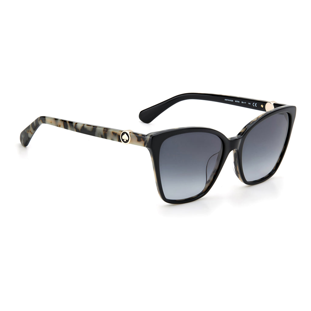 Kate Spade AMIYAH/G/S 807 569O (KS2) Ladies' Black Sunglasses