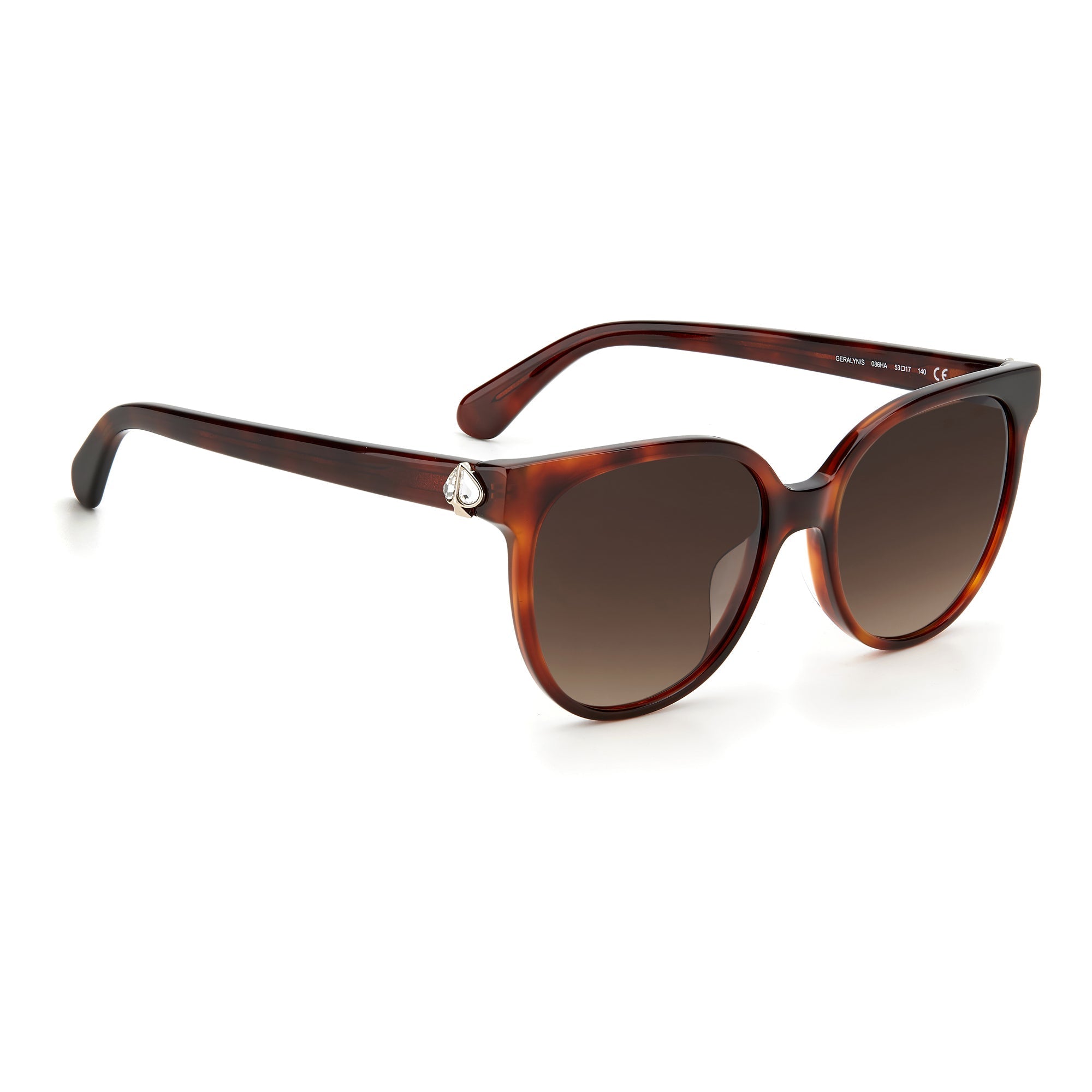Kate Spade GERALYN/S 086 53HA(KS14) Ladies' Havana Sunglasses