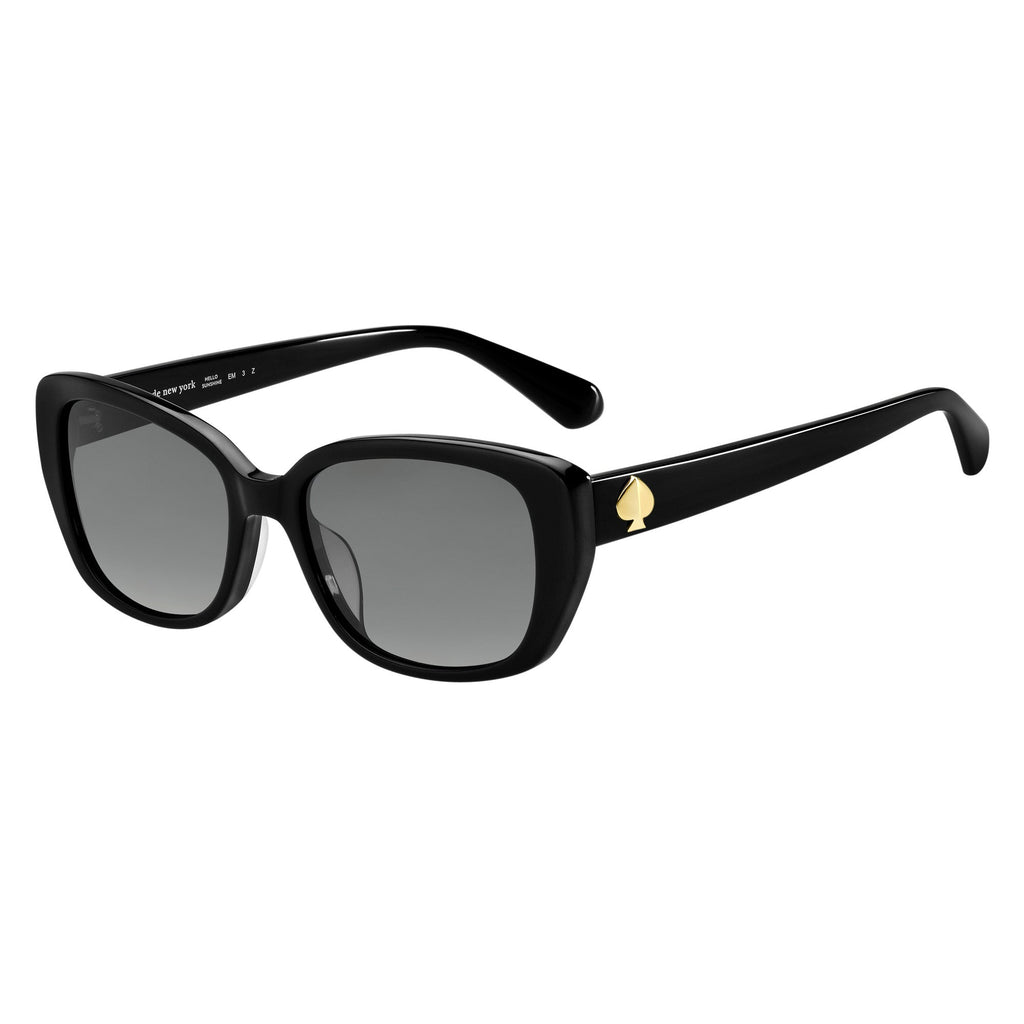 Kate Spade KENZIE/G/S 807 53WJ(KS27) Ladies' Black Sunglasses