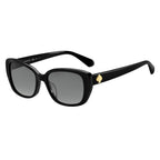 Kate Spade KENZIE/G/S 807 53WJ(KS27) Ladies' Black Sunglasses