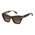 Marc Jacobs MJ 1001/S KRZ 51HA(MJ17) Women's Havana Cryst Sunglasses