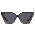 Moschino MOS066/S PUU 55IR (MOS15) Ladies Black Havana Sunglasses