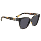 Moschino MOS066/S PUU 55IR (MOS15) Ladies Black Havana Sunglasses