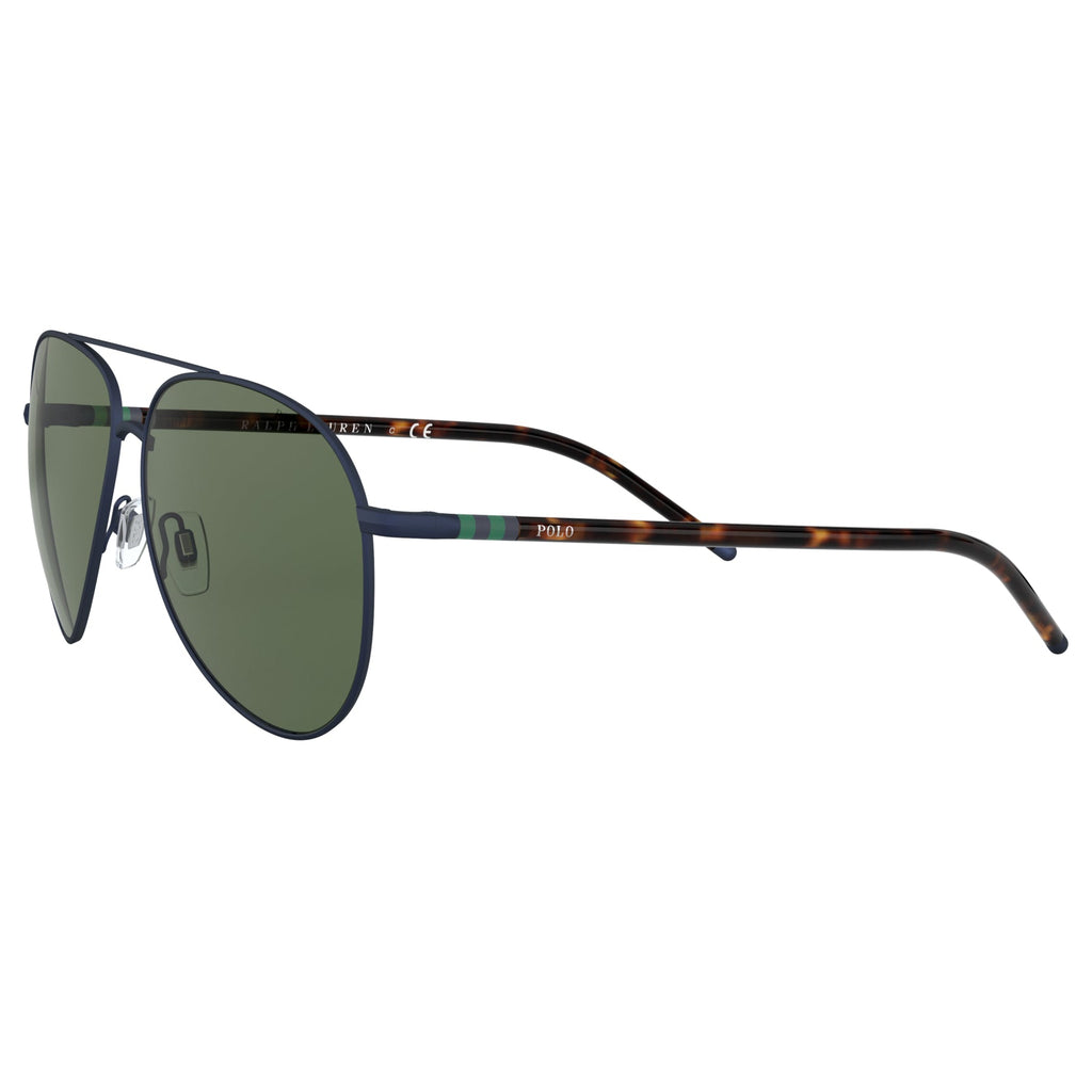 Polo Ralph Lauren (POL06) Men's Matte Navy Blue Sunglasses