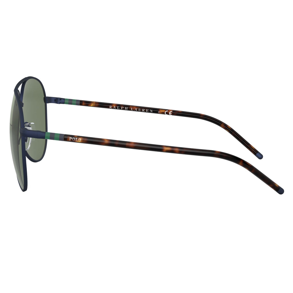 Polo Ralph Lauren (POL06) Men's Matte Navy Blue Sunglasses