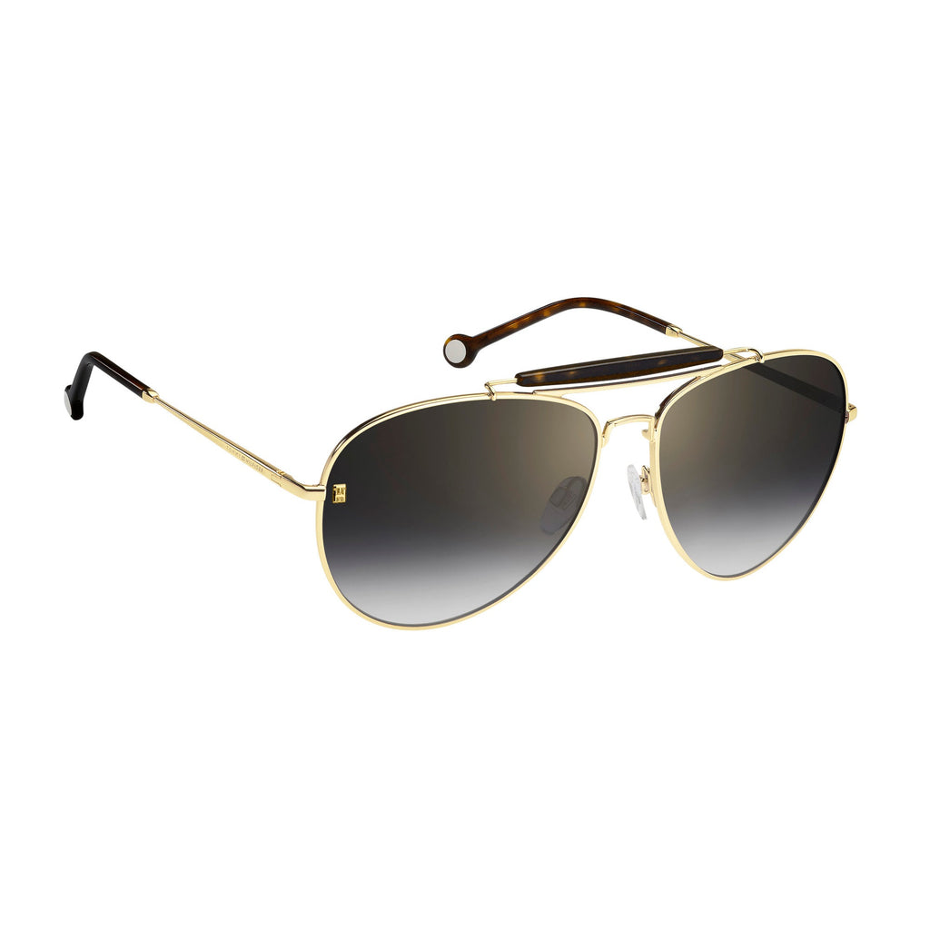 Tommy Hilfiger TH 1808/S J5G 61FQ(TH19) Ladies' Gold Pilot Sunglasses