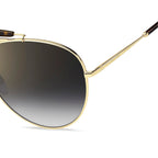 Tommy Hilfiger TH 1808/S J5G 61FQ(TH19) Ladies' Gold Pilot Sunglasses
