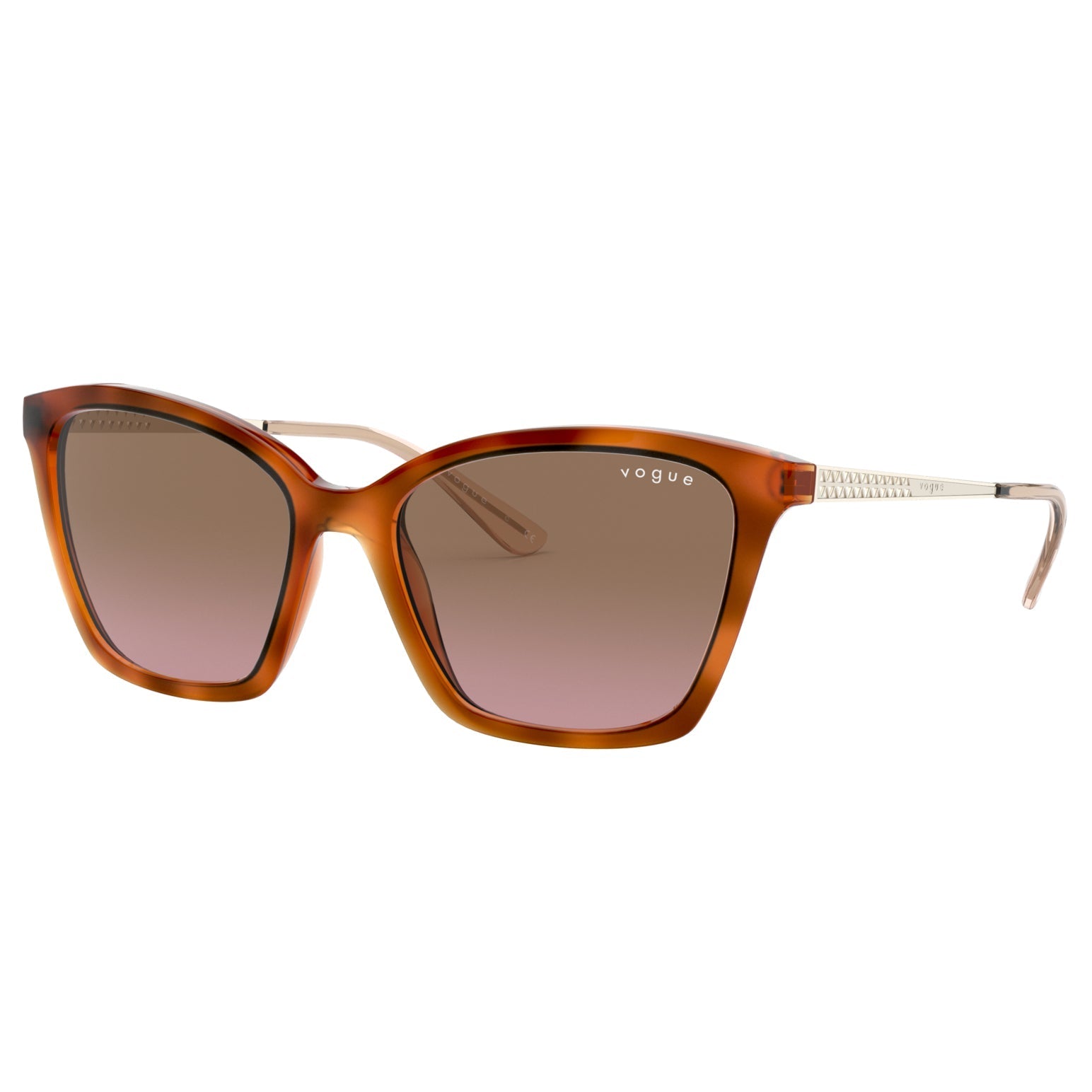 Vogue 0VO5333S 279314 54 (VO9) Ladies' Light Havana Sunglasses