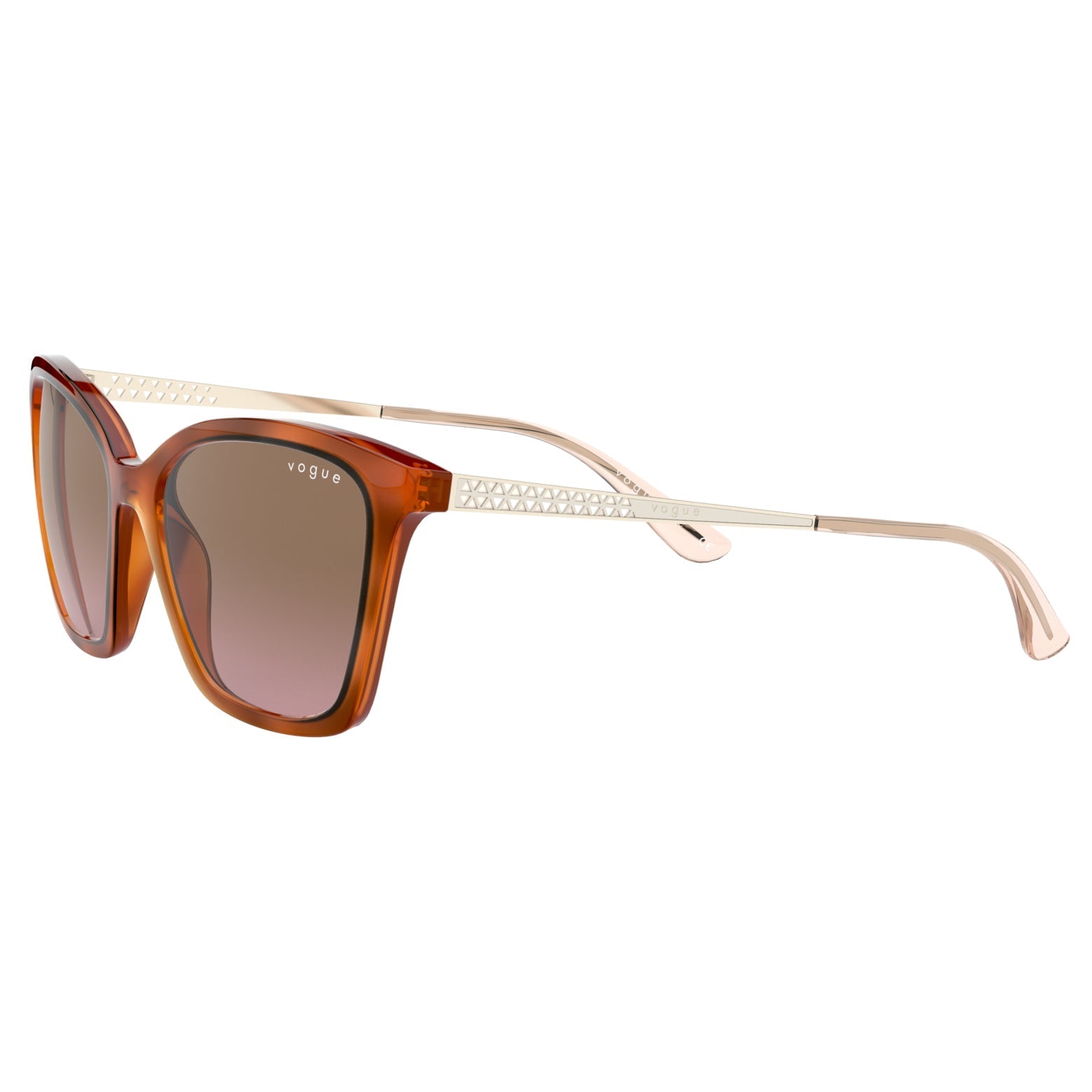 Vogue 0VO5333S 279314 54 (VO9) Ladies' Light Havana Sunglasses