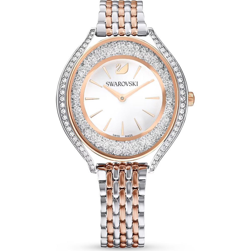 Swarovski Crystalline Aura Rose Gold Watch