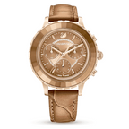 Swarovski Watch Octea Lux Chrono Brown