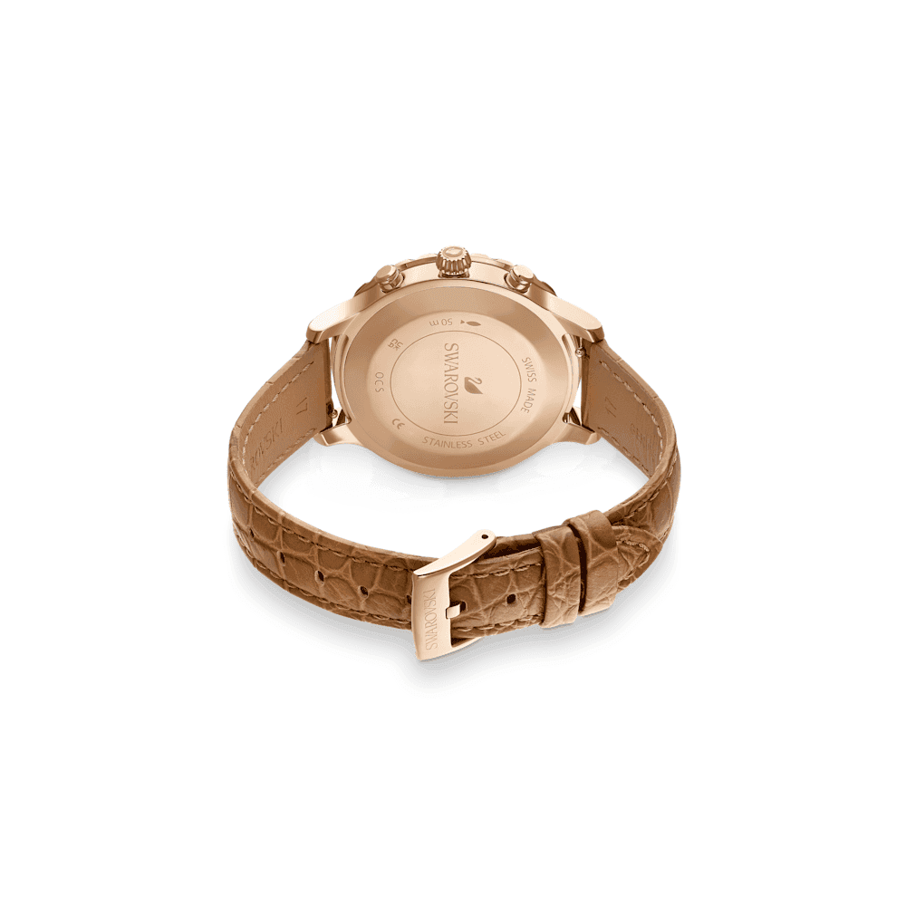 Swarovski Watch Octea Lux Chrono Brown