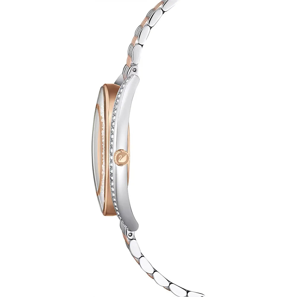 Swarovski Crystalline Aura Rose Gold Watch