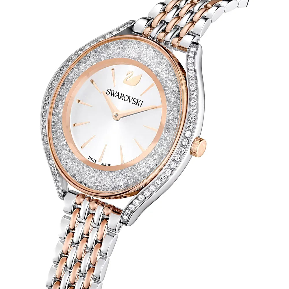 Swarovski Crystalline Aura Rose Gold Watch